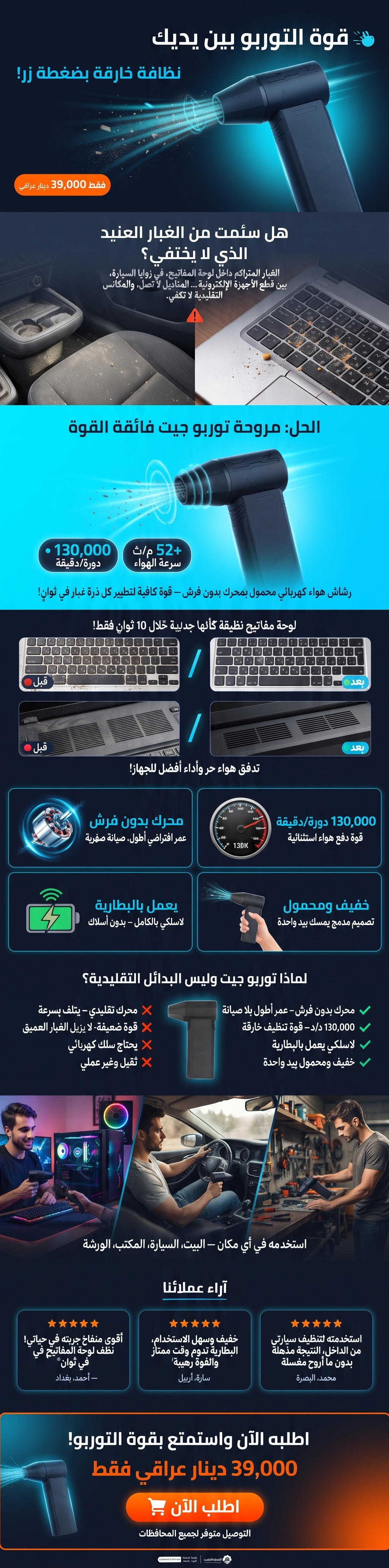 مروحة توربو جيت فائقة القوة