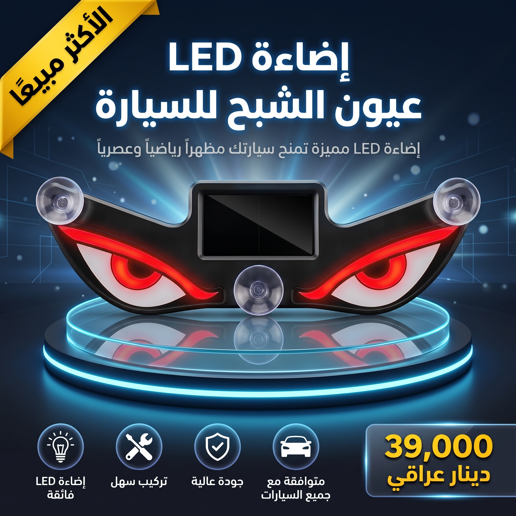للسيارة LED عيون